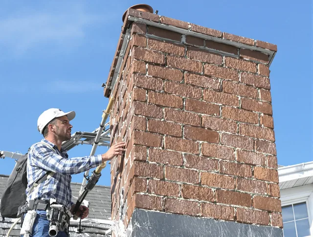 Brickwork for a chimney rebuild by Hialeah Chimney Sweep in Hialeah, FL